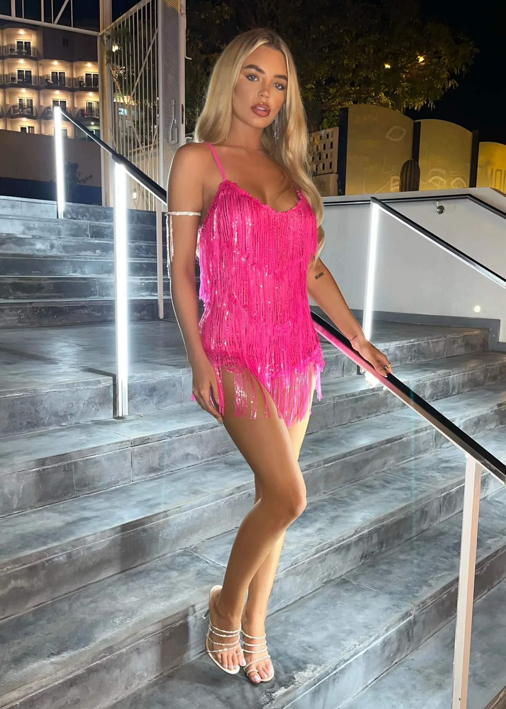 Shake It Off Playsuit - Pink|DressMeZee Online